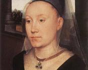 汉斯梅姆林 - Portraits of Willem Moreel's wife